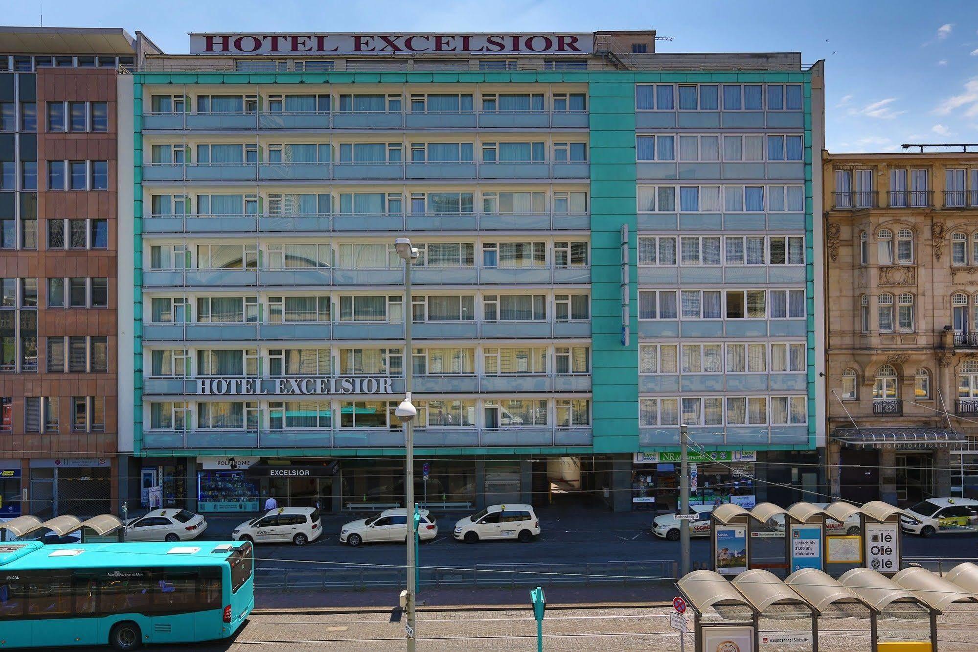 Hotel Excelsior - Central Station Frankfurt am Main Exterior foto